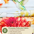 thumbnail image 3 of Fall Harvest Hummingbird Garden Flag Outdoor Flags for Garden UV Resistant Autumn Yard Flag Premium Polyester Seasonal Outdoor Garden Flags for Outside Lawn Patio Farmhouse Decor, 3 of 5