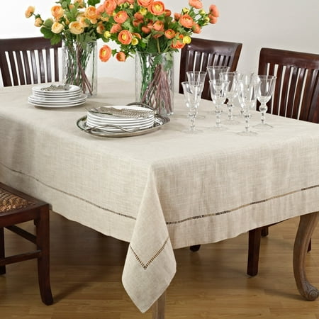 UPC 789323203380 product image for Saro Toscana Linen Blend Tablecloth | upcitemdb.com