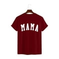 thumbnail image 5 of Hyknon Hauts pour Femmes T-shirt Imprimé Fête des Mères Mode Confortable Blouses Féminines Polyvalentes pour Sortir, 5 of 5
