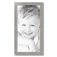 thumbnail image 2 of ArtToFrames 12" x 24" Classic Silver Picture Frame, 12x24 inch Silver Wood Poster Frame (WOM-4926), 2 of 6