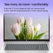 HP Essential Business Laptop, 17.3 FHD Display, Intel Core i5-1334U, 16GB RAM, 512GB PCIe SSD, Wi-Fi 6, Webcam, Backlit Keyboard, Windows 11 Pro, Silver