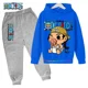thumbnail image 3 of Conjunto de sudadera con capucha de una pieza de Anime nuevo 2025, sudadera Sonic para niños, jersey de Stranger Things, ropa de moda para bebés y niñas, 3 of 5