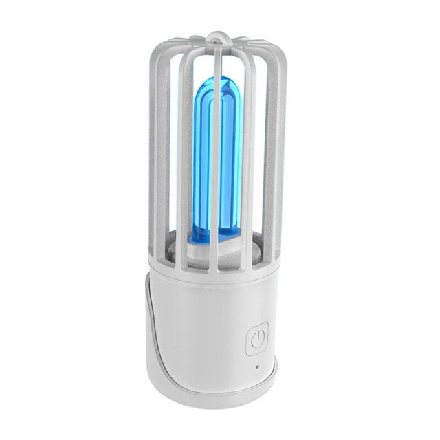 Lámpara Desinfectante Gloria 500 mAh germicida para espacios Cocina viajes oficina blanco