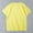 Yellow, variant on YLSDY Fashion Men's Oversized Cotton T-Shirts Loose Fit Vintage Washed Tee Unisex Short Sleeve Casual Shirts Tops Army Green M