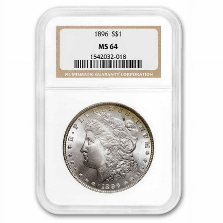 1896 Morgan Dollar MS-64 NGC