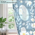 thumbnail image 4 of Yayeee Window Curtains Set of 2 for Living Room Light Filtering 63"x42", Easter Eggs, 4 of 7