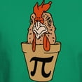 thumbnail image 3 of CafePress - Chicken Pot Pi Dark T Shirt - Men's Classic Graphic Cotton T-Shirt, 3 of 4
