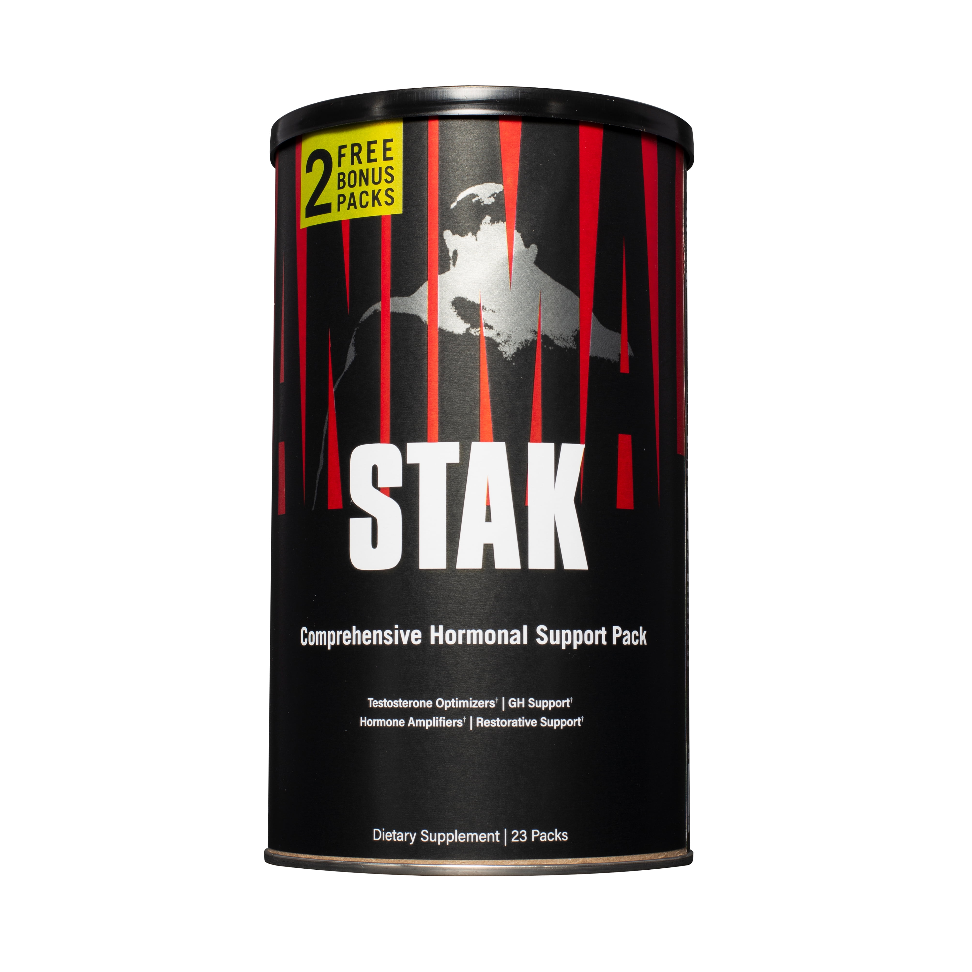 Animal Stak, Natural Hormone Booster For Strength Athletes, 21 Packs - 1  Month Cycle 