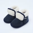 thumbnail image 3 of Baby Girl Boy Cute Winter Snow Boots Shoes Infant Toddler Warm Fleece Booties, 3 of 5