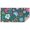 Pioneer Flower Floral-2, variant on Pioneer Flower Floral Print Pattern Rectangle Tablecloth 60"x84",Waterproof Polyester Rectangle Table Cloth, Wipeable Spillproof Polyester Tablecloth for Dining, Camping, Indoor and Outdoor
