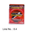 thumbnail image 1 of 100m 100% Fluorocarbon String 0.8-6LB Strong Rope Cord Angling Tackle Wire Nylon PA Fishing Line Monofilament LINE NO.- 0.4, 1 of 8