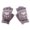 Purple, variant on Winter Children's Half Finger Flip Cartoon Gloves for Students Thickened and Warm for Autumn and Winter Grey,7-18 Years