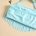 thumbnail image 3 of WIBACKER Newborn Baby Girl 3Pcs Bikini with Tassels Mermaid Bowknot Swimwear Toddler Bathing Suit, 3 of 13