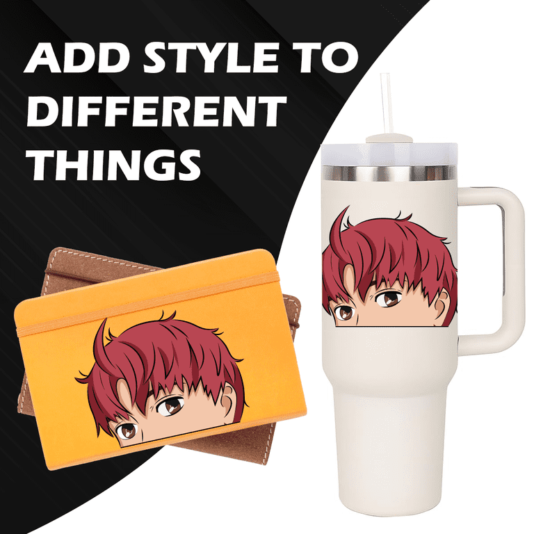 Tacomexi DAN DA DAN Sticker Pack 60pcs, Vinyl Anime Sticker Decals für Wasserflaschen Laptop Skateboard Notebook, Geschenk für Erwachsene Kinder Teens