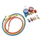 thumbnail image 4 of Air Conditioning Pressure Gauge R410 22 134A 3 Way AC Diagnostic Manifold Gauge Tube Set for Freon Charging, 4 of 5
