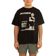 thumbnail image 1 of Camiseta gráfica Junk Food Blondie de comida chatarra para hombre negra XS, 1 of 5