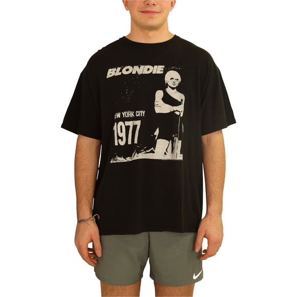 Camiseta gráfica Junk Food Blondie de comida chatarra para hombre negra XS