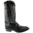 thumbnail image 2 of Ferrini Western Boots Mens Round Toe Embroidered Lizard Black 13611-04, 2 of 7