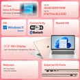 thumbnail image 2 of HP Essential 17.3" HD+ Touchscreen Laptop, Intel Core i5-1334U, 16GB RAM, 512GB SSD, Windows 11 Home, 2 of 6