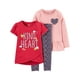 thumbnail image 1 of Set de ropa Simple Joys de Carter's Baby Girl de 3 piezas, 1 of 2