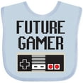 thumbnail image 3 of Inktastic Future Gamer Boys or Girls Baby Bib, 3 of 4