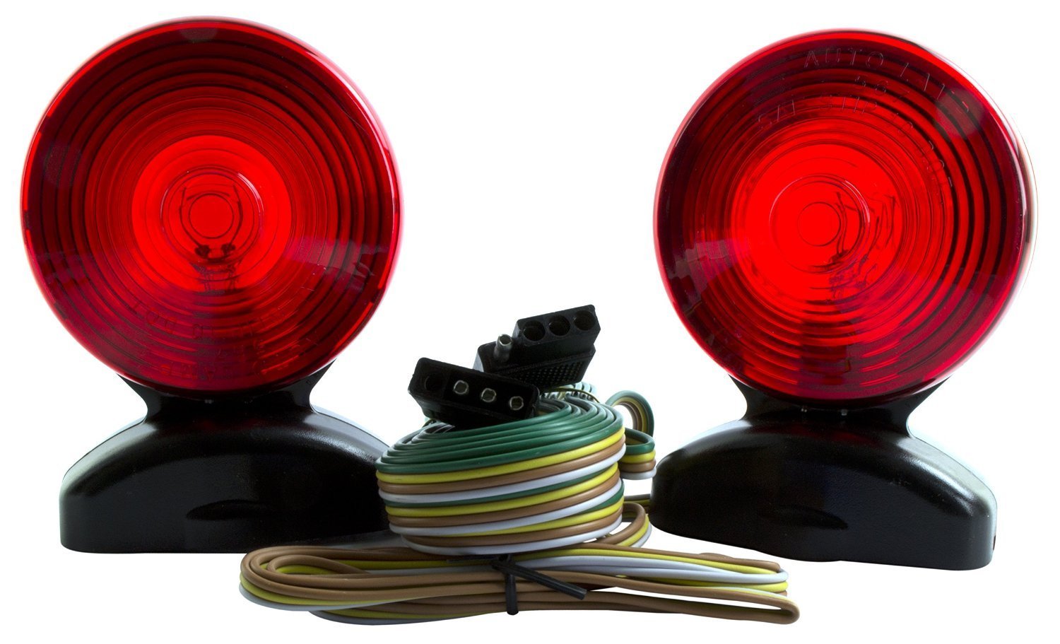 LifeSupplyUSA LED Volt Magnetic Towing Trailer Tow Light Tail Light Haul Kit for Auto, Boat, RV, Trailer