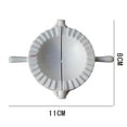 thumbnail image 2 of Dumplings Maker Mould Hand Dough Press Dumpling Clip DIY Ravioli Pie Mould Maker, 2 of 9