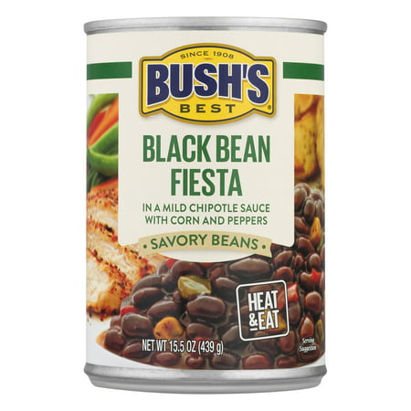 UPC 039400011941 product image for BUSH'S Savory Beans, Black Bean Fiesta, 15.5 oz Canned Beans | upcitemdb.com