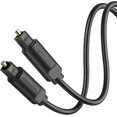 thumbnail image 1 of GHSDFBB VENTION Digital Optical Audio Cable, Fiber Toslink Audio Cable for Blu-ray CD DVD, Smart TV, Home Theater, Xbox, PS4 (1m/3ft), 1 of 6