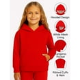 thumbnail image 4 of Kids in Boots Unisex Lightweight Pullover Hoodie - Soft Cotton Blend Sweatshirt with Mesh-Lined Hood & Ribbed Cuffs, 4 of 4