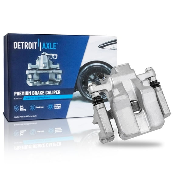 Detroit Axle - Rear Left Disc Brake Caliper w/ Bracket Replacement for 2013-2017 Toyota Camry Avalon Lexus ES300H ES350
