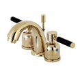 thumbnail image 1 of Kaiser Mini-Widespread Lavatory Faucet, Polished Brass, 1 of 1
