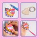 thumbnail image 5 of Kit para hacer tú mismo un adorno colgante de corazón de madera: Manualidades para niños, Graffiti, 5 of 5