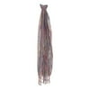 Slub Yarn Scarf, Gray Combo