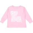 thumbnail image 3 of Inktastic Louisiana Silhouette Mandala Boys or Girls Long Sleeve Toddler T-Shirt, 3 of 5