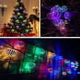 thumbnail image 4 of Guirnalda de luces solares navideñas para exteriores, 15 pies y 20 LED, 4 of 7