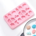 thumbnail image 2 of 2pcs Fruit Theme Silicone Fondant Mould Ice Cube Mold Chocolate Mould for Home, 2 of 8