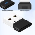 thumbnail image 7 of USB Bluetooth Adapter 5.3 - 0.47x0.83in Plug Play Nano Dongles for PC Laptop, Supports Windows 11/10/8/7/XP, Wireless Receiver for Printers Speakers Headphones, 7 of 7