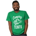 thumbnail image 5 of Camping Its In Tents Funny Outdoors Men's Graphic T Shirt Tees Brisco Brands L, 5 of 6
