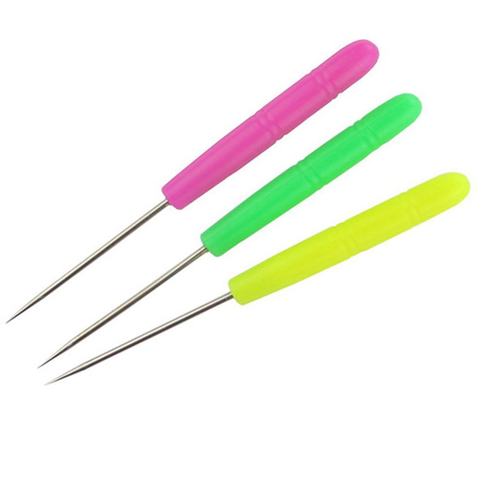 Stainless Steel Stirring Icing Sugar Scriber Needle Fondant Baking Decor D7H2