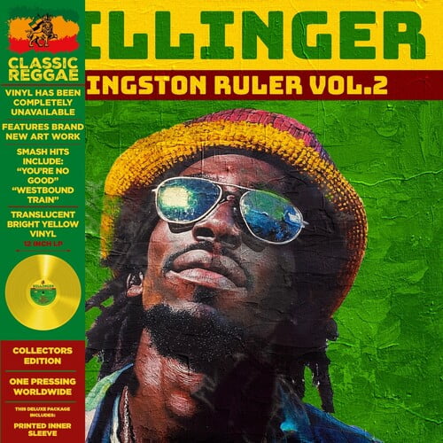 Dillinger - Kingston Ruler Vol.2 - Yellow - Music & Performance - Vinyl
