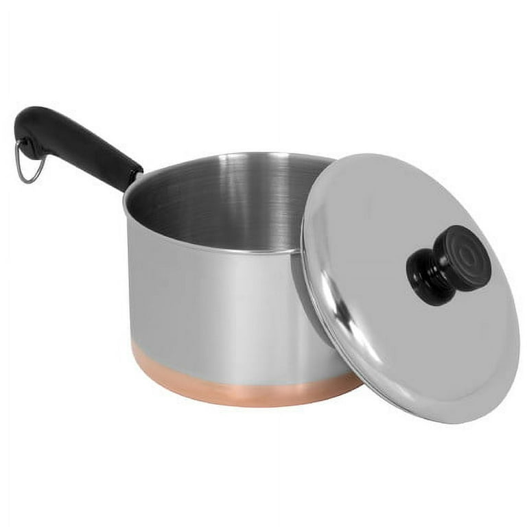 USA Revere Ware 1 1/2QT Copper Bottom Pan