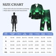 thumbnail image 4 of Halloween Costumes Mens Pajamas Set, Halloween Green Forest Witch (2) Halloween Pajamas Button Down Long Sleeve Loungewear Halloween Sleepwear Pjs sets for Men, 4 of 7