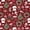 Santa Claus Wreath, variant on Gift Wrapping Paper Roll 58" x 23", Christmas Printed Gift Wrap, Easy Cut & Fold, Durable Paper for Birthday, Holiday, Party and DIY Crafts,1 Roll