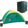 thumbnail image 2 of Industrial Grade Sand Weights for Gazebo, Double Stitched Sand Weight Bags, Feet Weights for Tent Canopy, Sunshade, Trampoline 4 Pieces 32.5x20cm Gree, 2 of 3