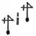thumbnail image 1 of Chevy II 1966-1967 Airplane 3 Point Charcoal Retractable Bench Seat Belt Kit - 3 Belts, 1 of 1