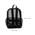thumbnail image 7 of WEUVEB Durable Mesh Backpack For Yoga And Gym Polyester Mesh 1Pack, 7 of 7