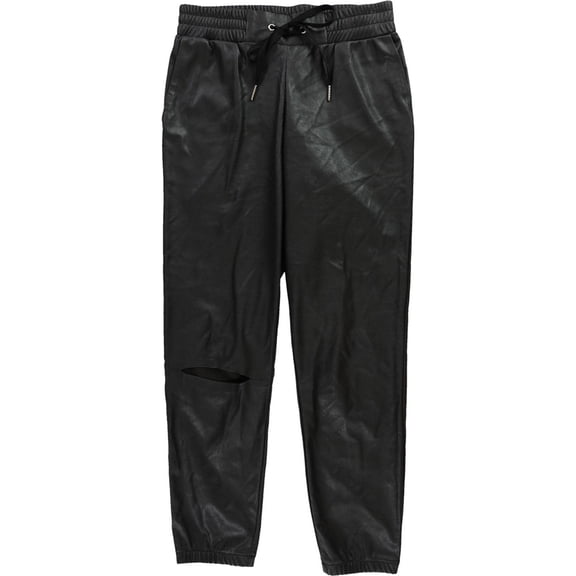 n:philanthropy Womens Scarlett Casual Jogger Pants, Black, Small