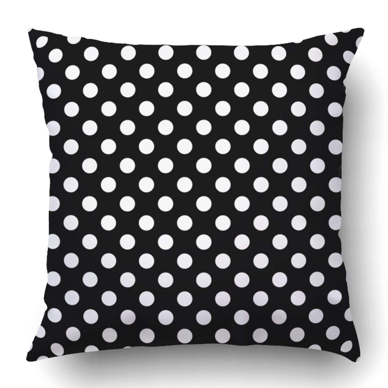 BPBOP Polka Dot Pattern In Black And White Design Pillowcase Pillow
