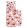 thumbnail image 2 of Halloween Ghosts and Pumpkins Toddler Nap Mats for Kids Preschool,50"x20" Sleeping Mat Bag or Kids,Toddler Sleeping Bag,Toddler Nap Mat or Daycare, 2 of 6